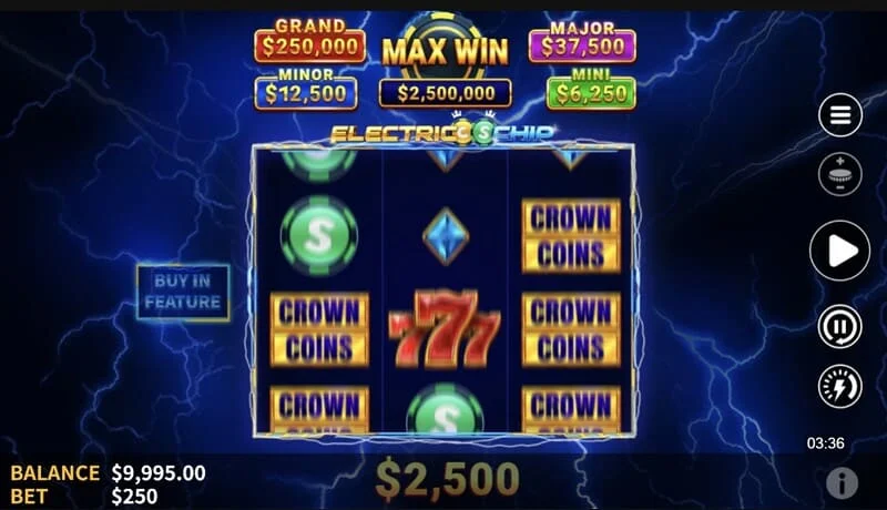 Electric Chip – pokretanje Hold and Spin značajke s Collector Coinom na drugom bubnju